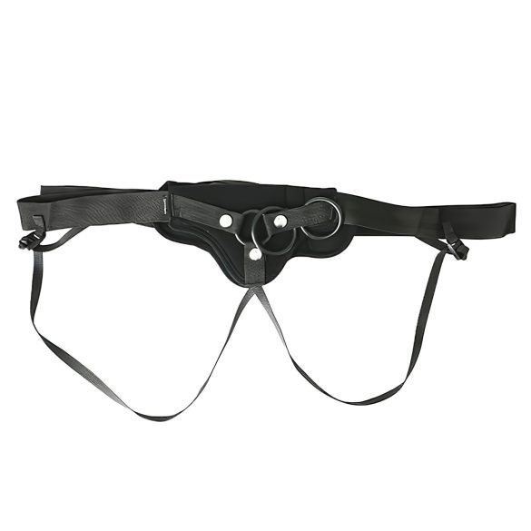 Sportsheets Plus Size - draagbaar harnas voor onderlichaam (zwart)