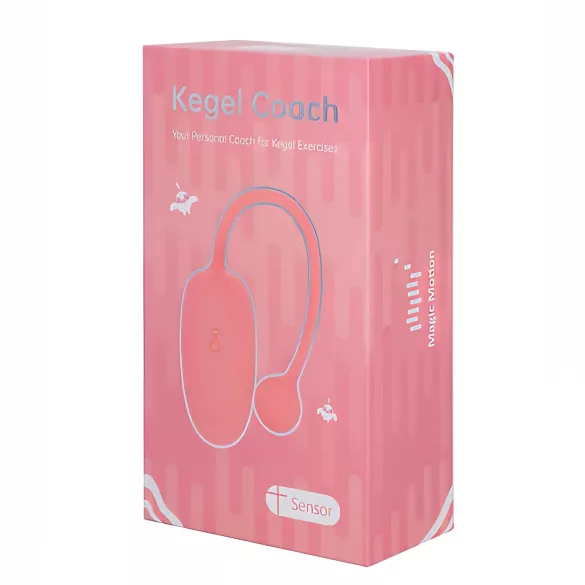 Magic Motion - kegelbal met vibratie - siliconen - roze