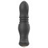 Aixiasia Roy - draadloze oplaadbare anale vibrator (zwart)