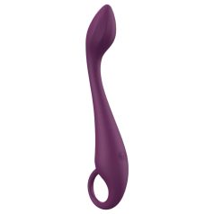   Aixiasia Lotty - oplaadbare, waterdichte G-spot vibrator (paars)
