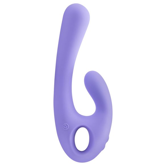 Nomi Tang - vibrator met flexibele clitorisstimulator - oplaadbaar - paars