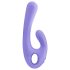 Nomi Tang Flex Bi - oplaadbare vibrator met clitorisarm (paars)