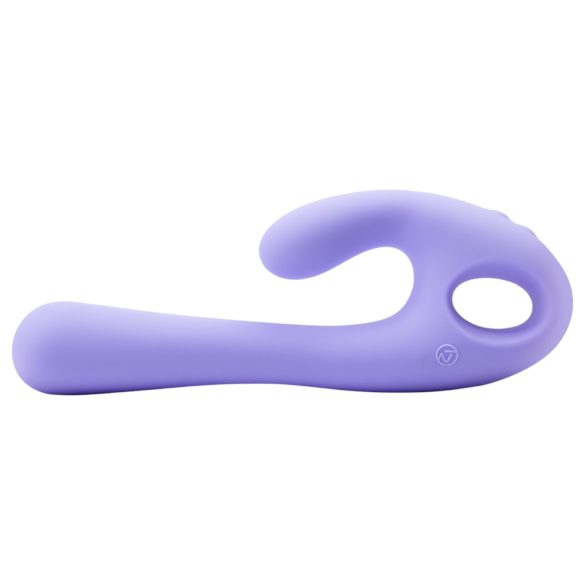 Nomi Tang - vibrator met flexibele clitorisstimulator - oplaadbaar - paars