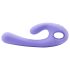 Nomi Tang Flex Bi - oplaadbare vibrator met clitorisarm (paars)