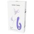 Nomi Tang Flex Bi - oplaadbare vibrator met clitorisarm (paars)