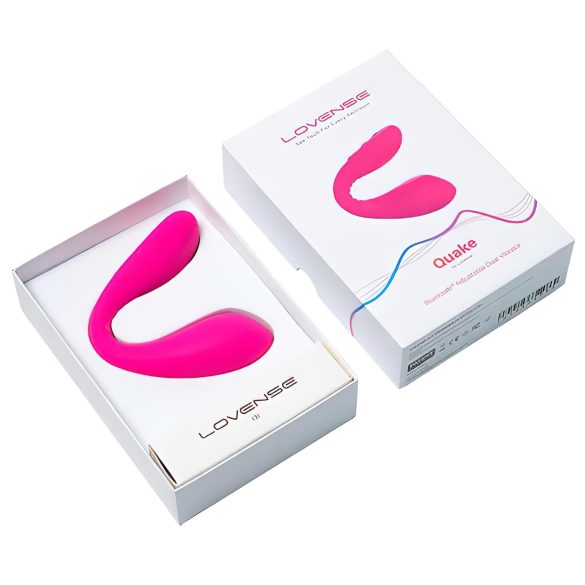 LOVENSE Dolce - duo vibrator - app gestuurd - siliconen - roze