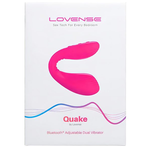 LOVENSE Dolce - duo vibrator - app gestuurd - siliconen - roze