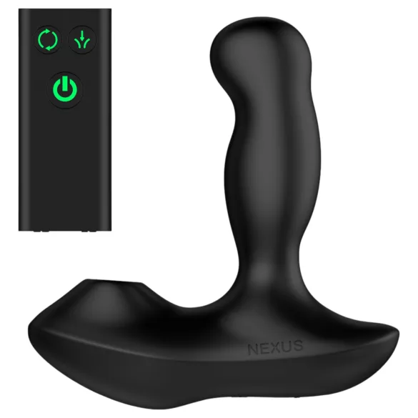 Nexus Revo Air - prostaat vibrator met rotatie - zwart