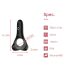 Magic Motion Rise - slimme oplaadbare vibratiering (zwart)