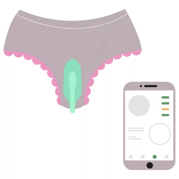 Magic Motion FitCute - App-gestuurde vibrerende kegeloefenbal (mint)