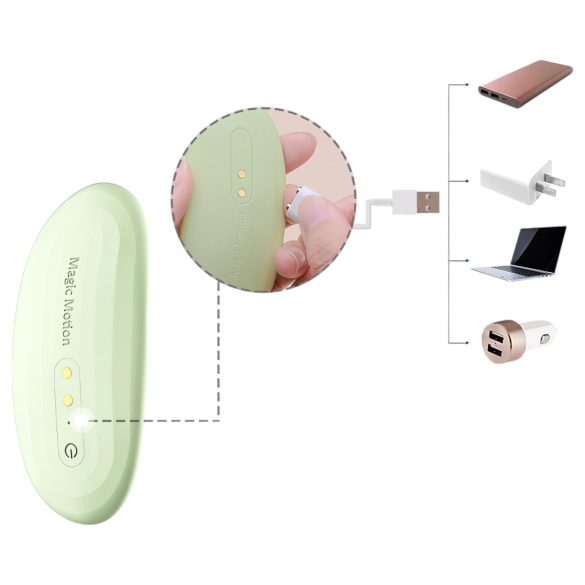 Magic Motion Nyx - slip vibrator - app-gestuurd - groen
