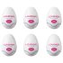 LOVENSE Kraken - Ei Masturbator - 6 stuks (wit)