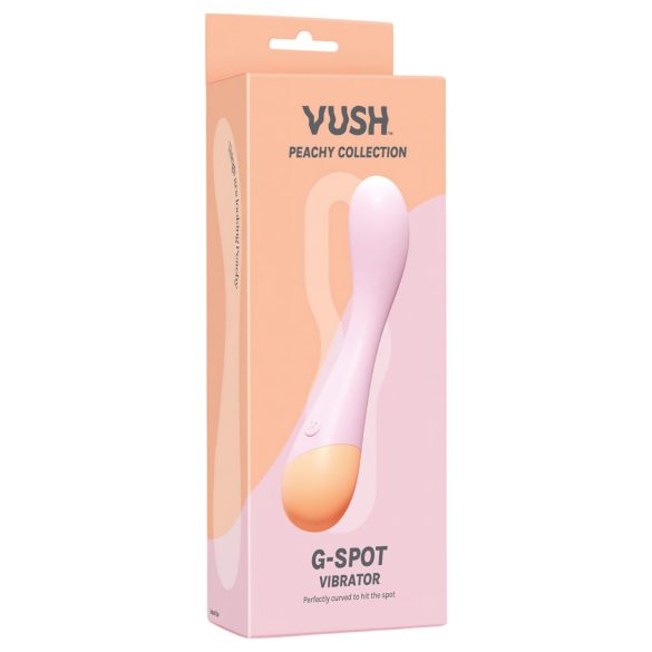 Vush Peachy G-Spot - G-spot vibrator - oplaadbaar - siliconen - roze