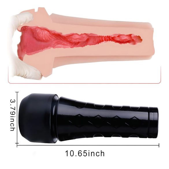 Tracy's Dog - 3D masturbator - realistische vagina - zwart/naturel