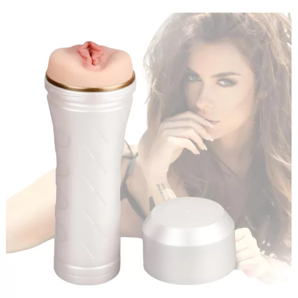 Tracy's Dog - 3D mastubator - realistische vagina in koker - wit/naturel