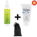 Accessoire set (tas, reiniger, glijmiddel)