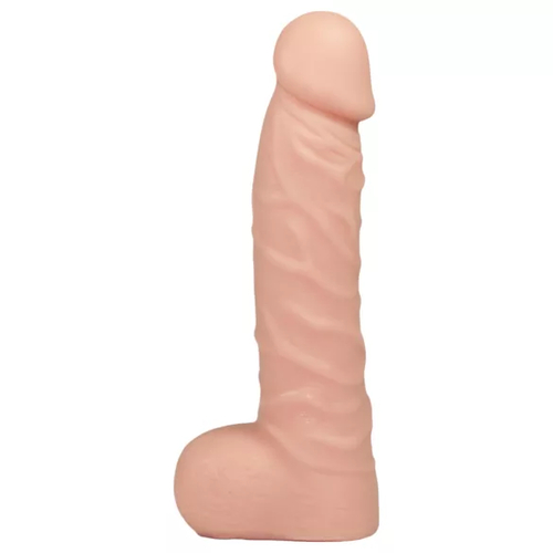 Levensechte dildo met natuurlijke vorm en geaderd oppervlak – Lovesexshop.be sex shop